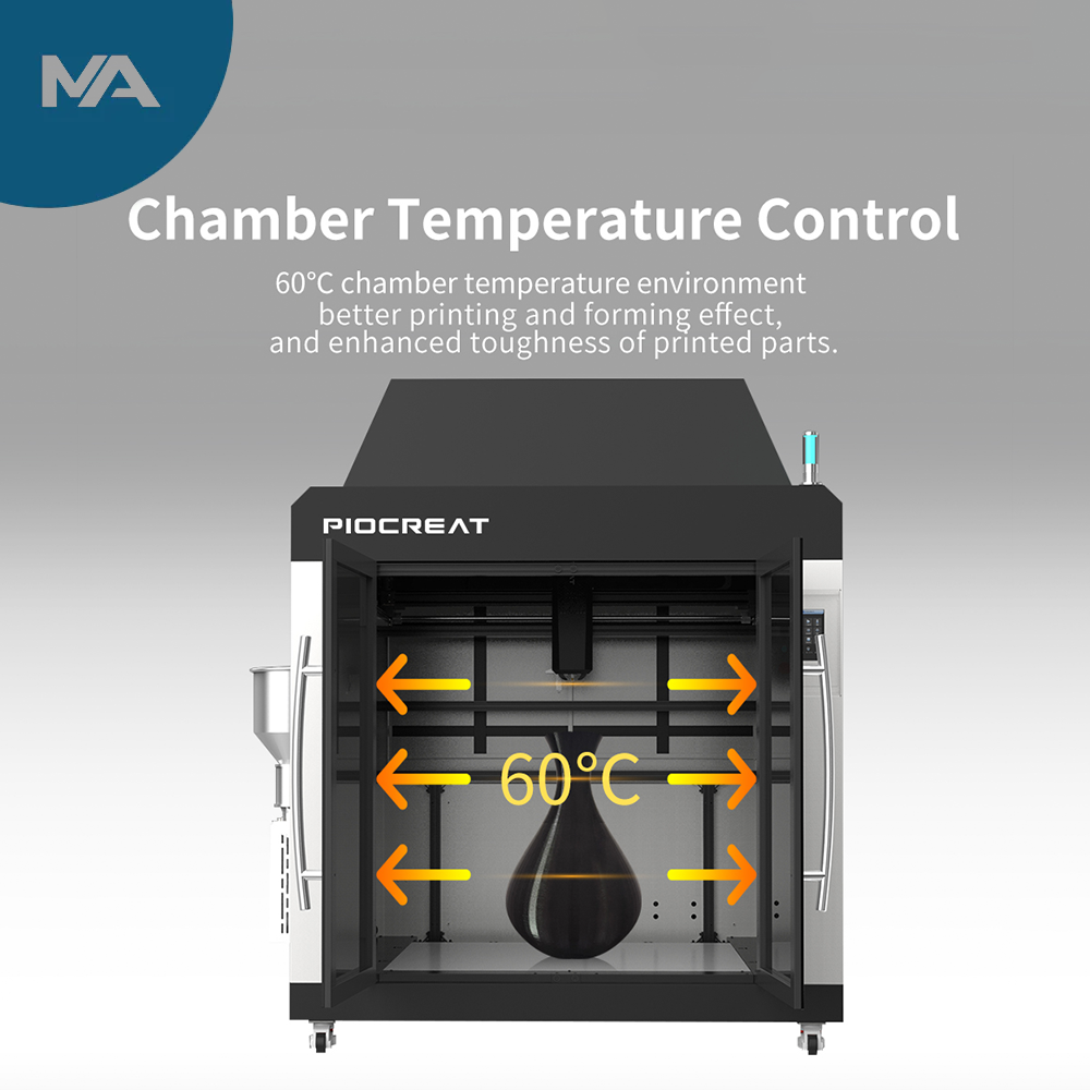 Piocreat G12 - Pellet 3D Printer - Make Additive