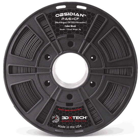 Obsidian™ PA6+CF – Alternativa compatibile Markforged | Make Additive