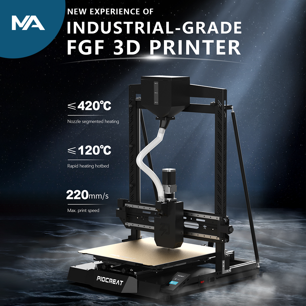 Piocreat G5 ULTRA - Stampante 3D Pellet - Make Additive