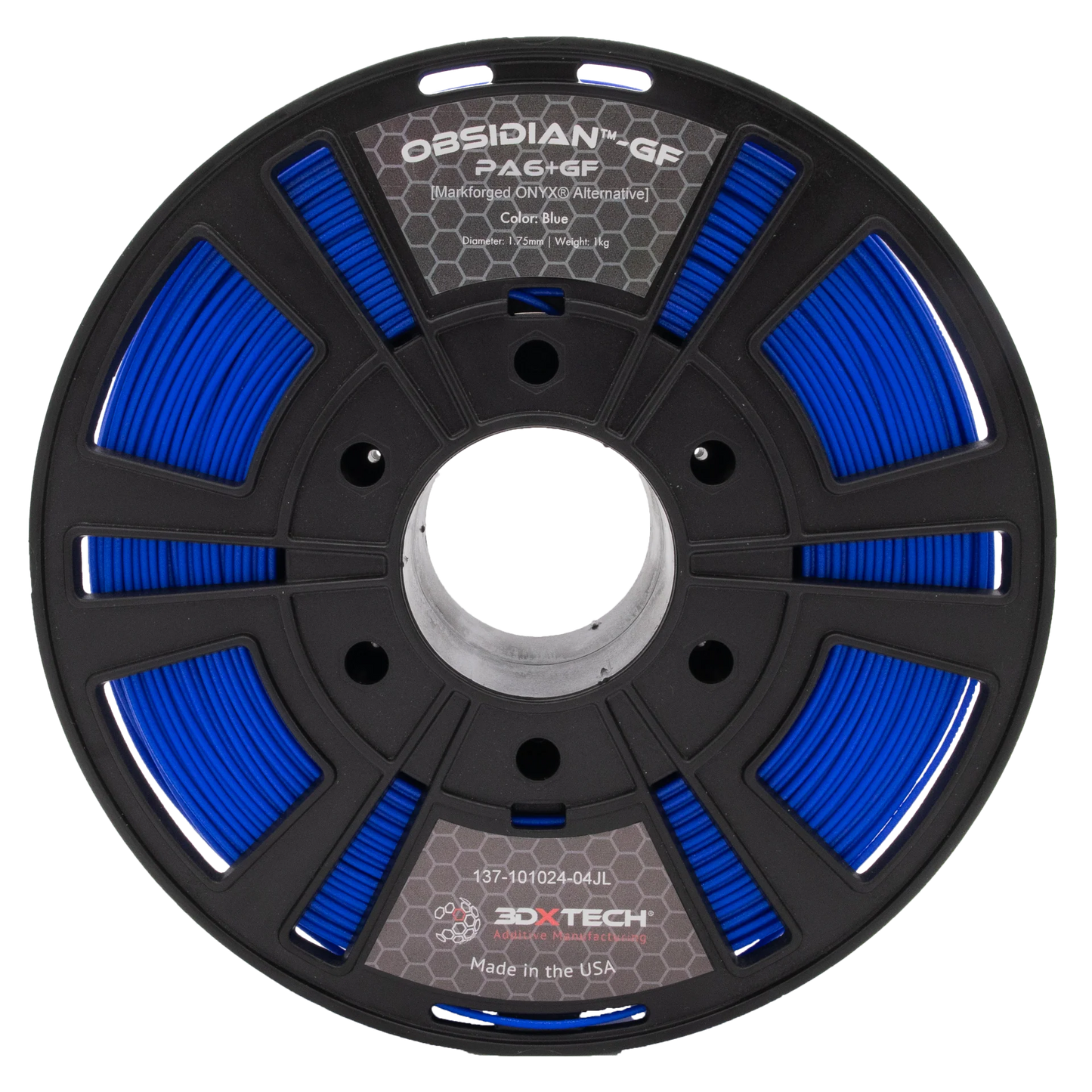 Obsidian™ GF+PA6 – Alternativa compatibile Markforged | Make Additive