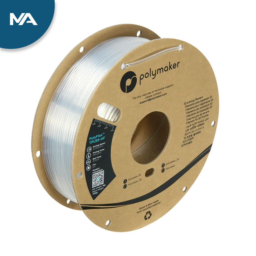 Polymaker PolyFlex TPU95A High Speed – MakeAdditive Srls