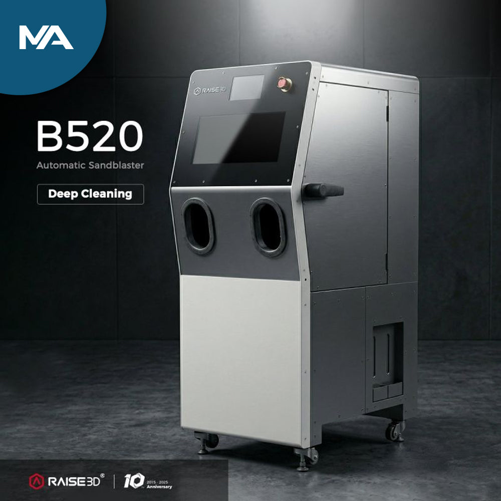Raise3D B520 - Sabbiatrice 3D SLS Industriale - Make Additive